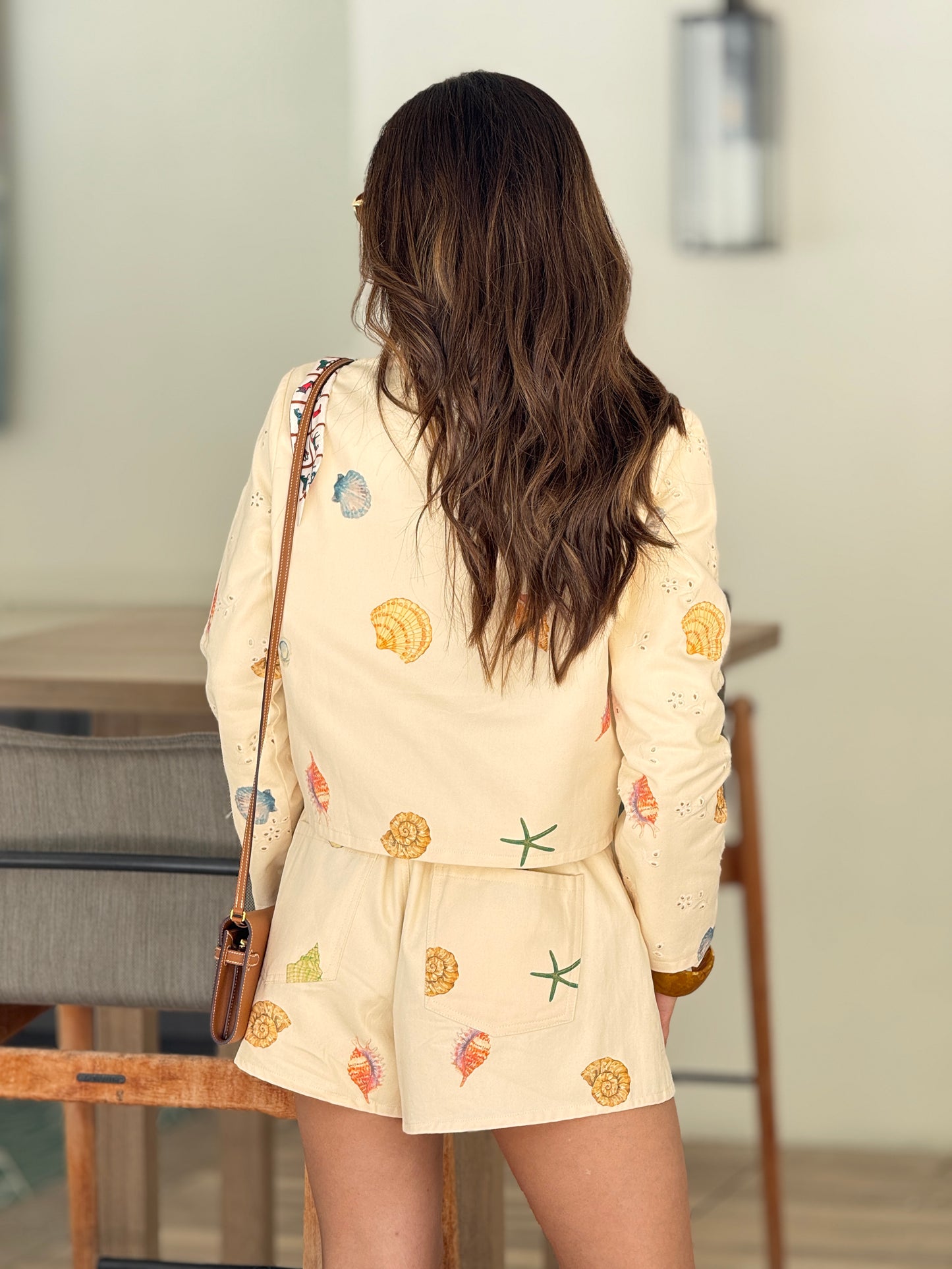 Caribe Ivory Print Top