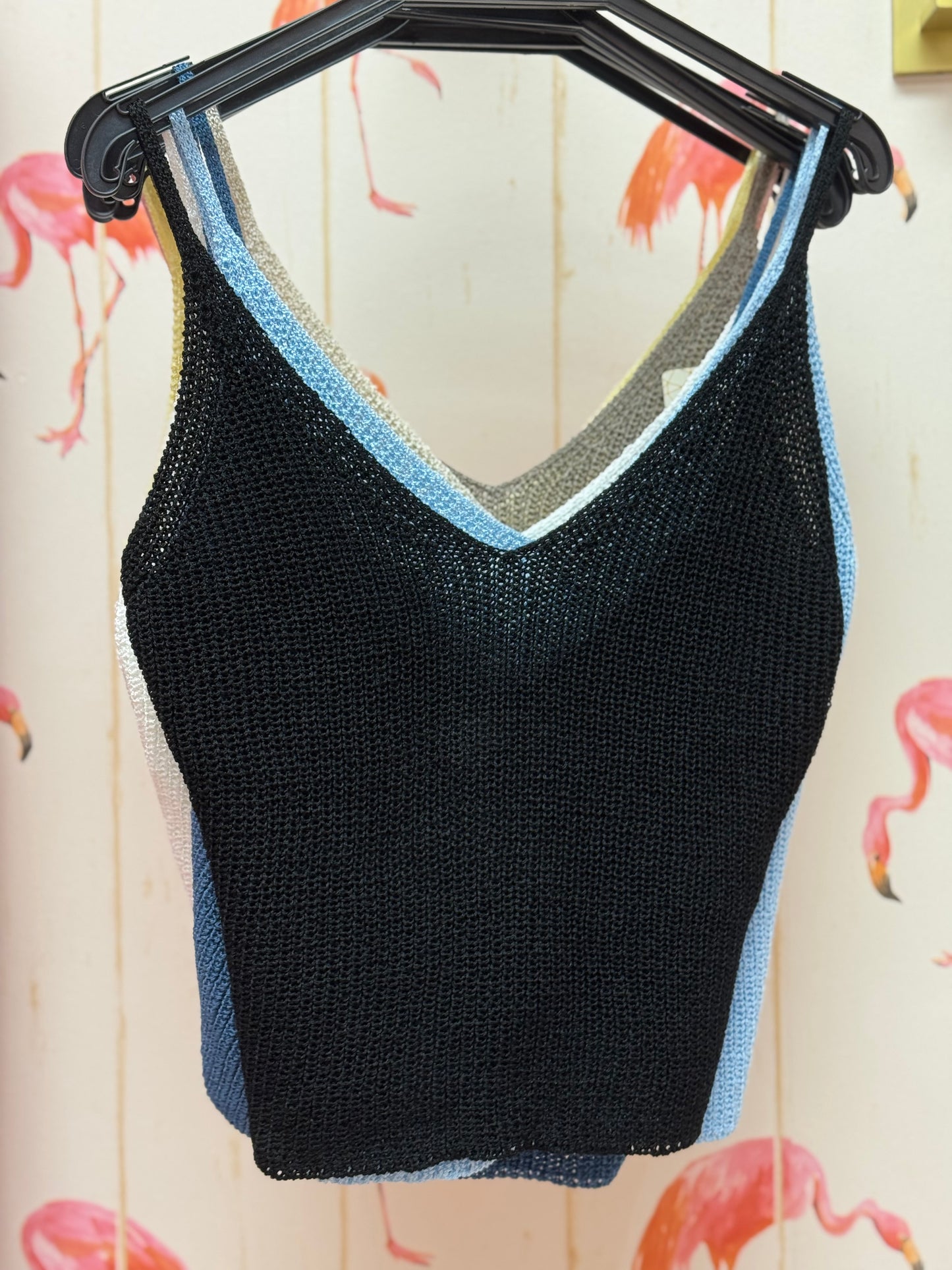Italian Crochet Tops (Varios colores)