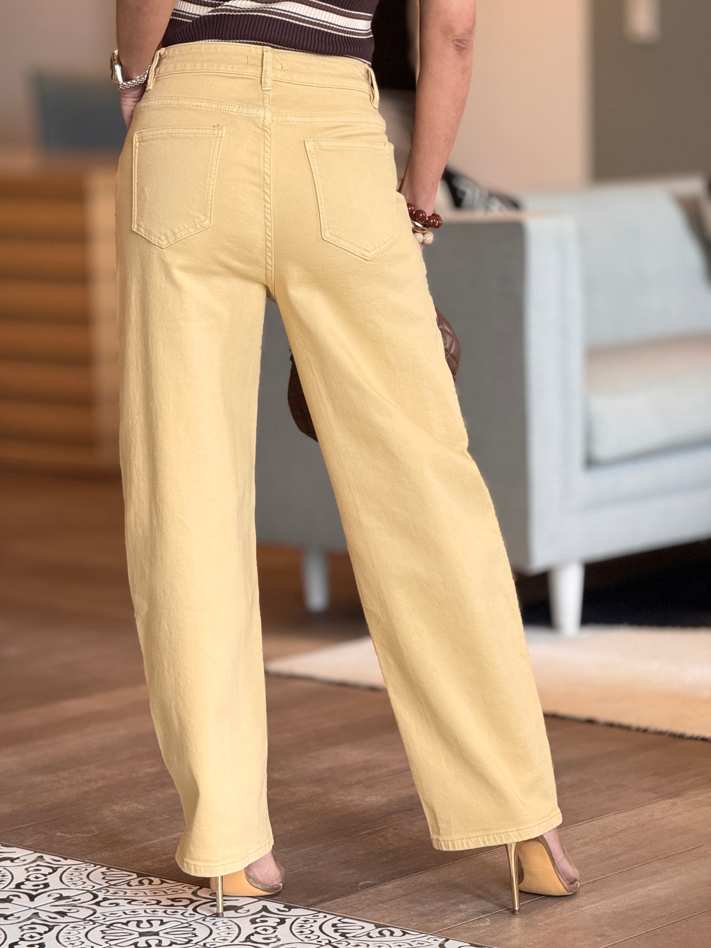 Gyna Napo Beige Jeans