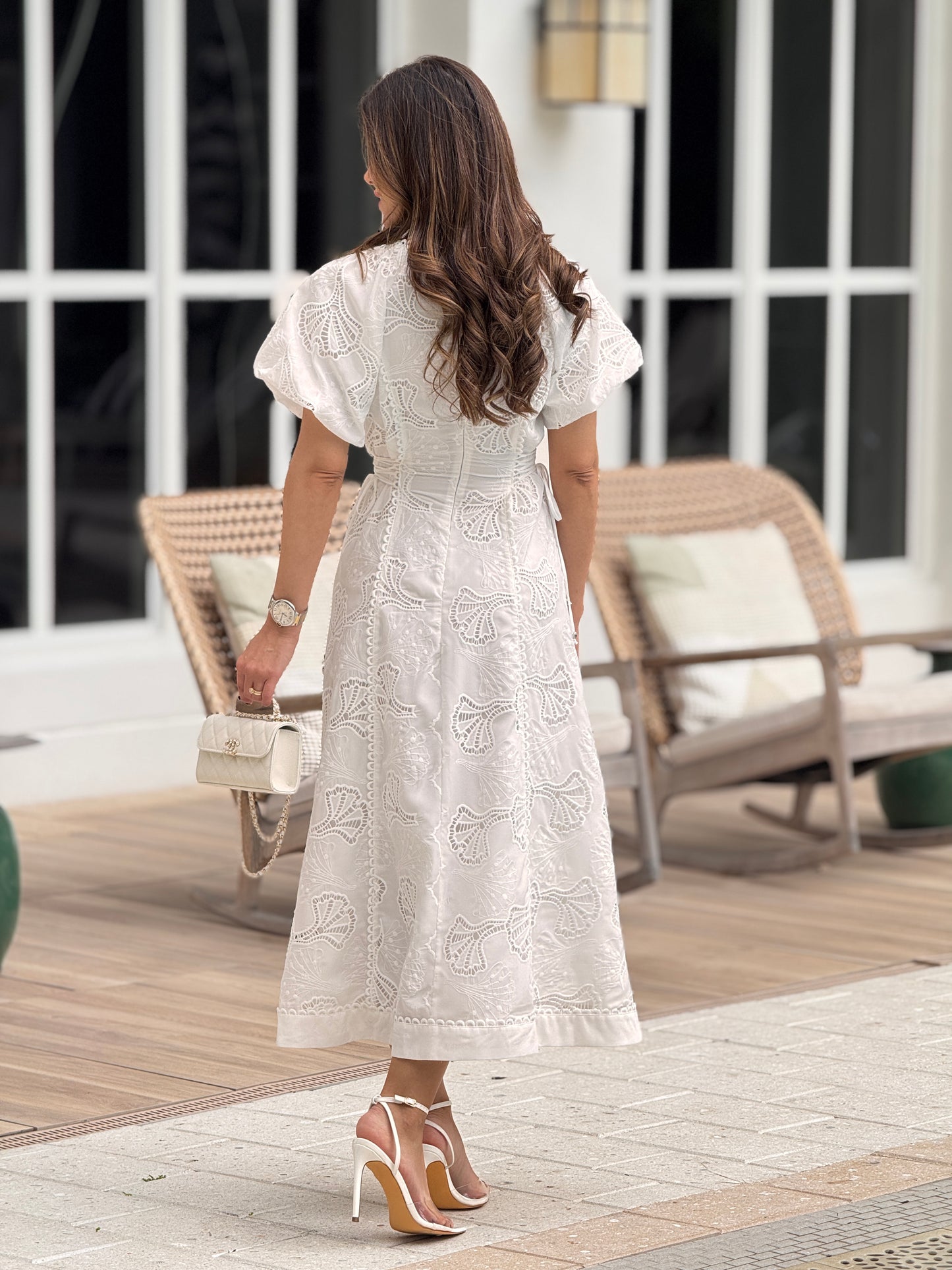 Cathedral White Puffy Dress