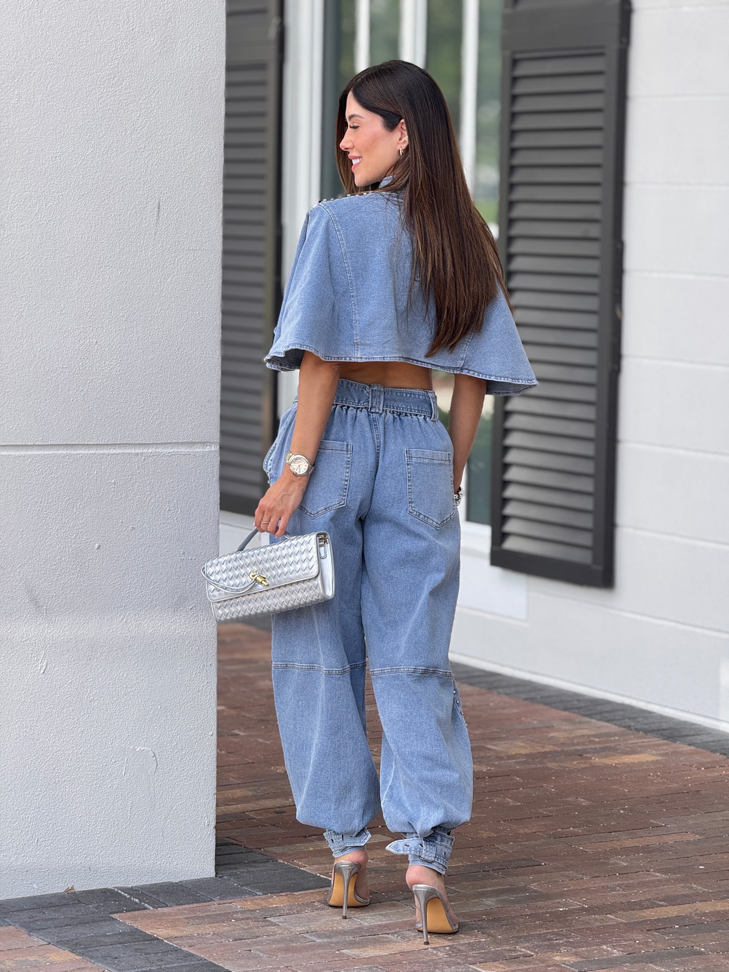 Beau Denim Cape Barrel Set