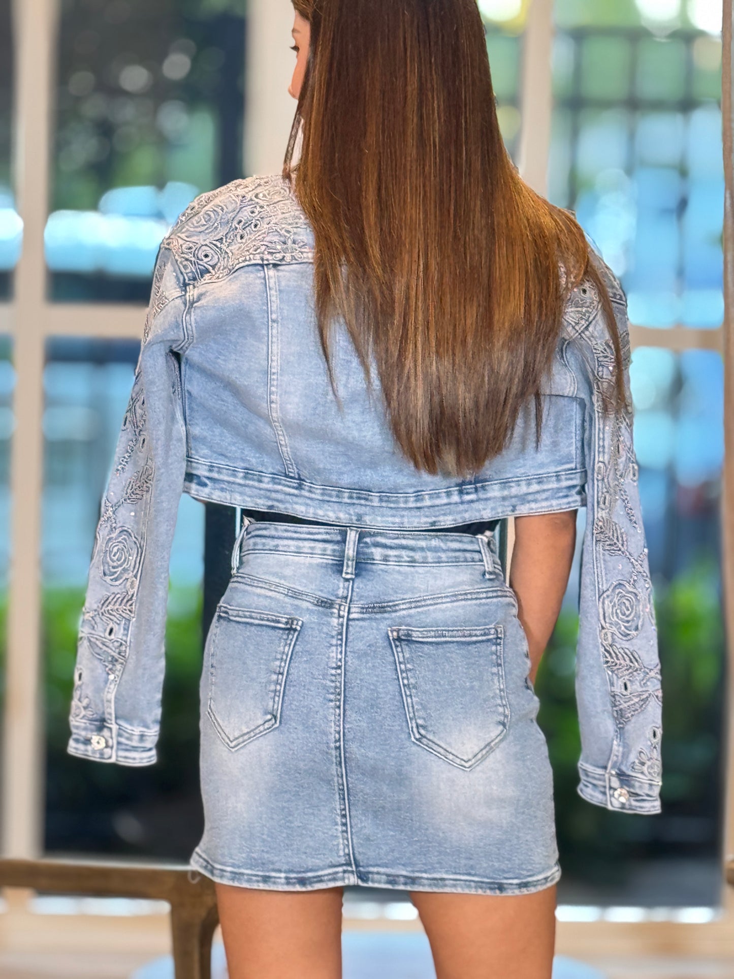 Nina Denim Skirt