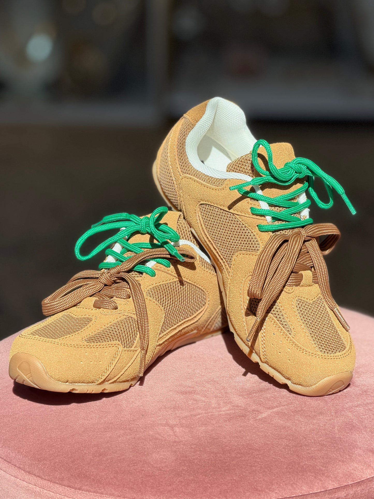 Lula Caramel Laces Sneakers