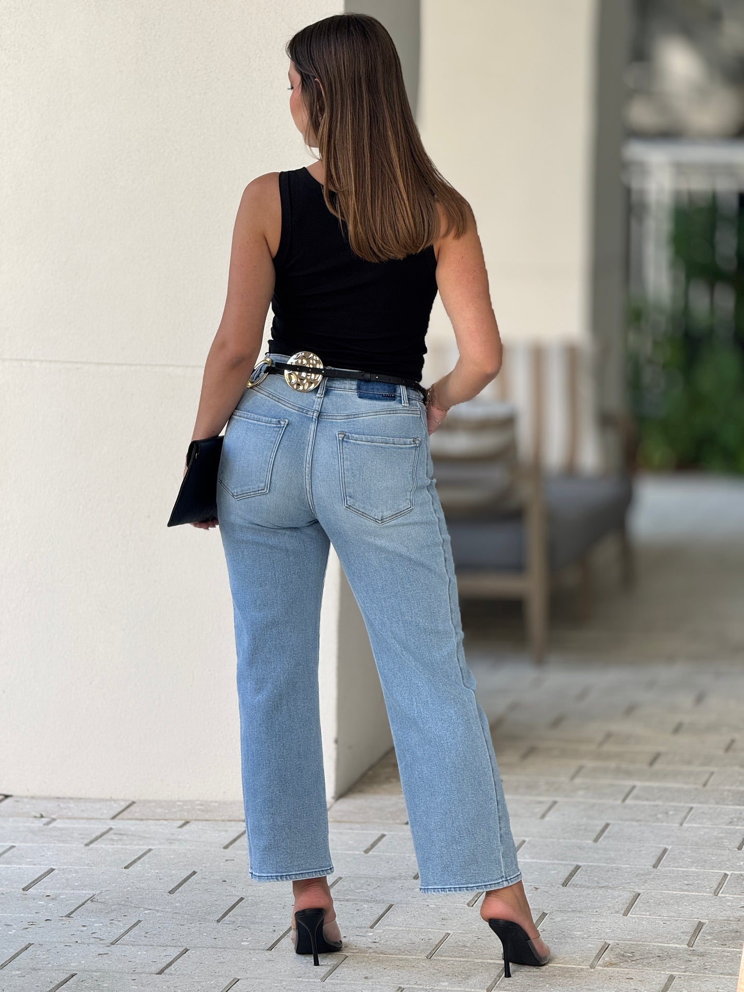 Lore Black Basic Top