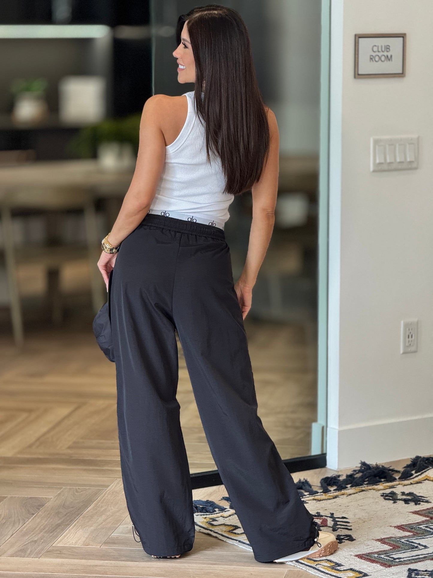 Lalo Black Waistband Pants