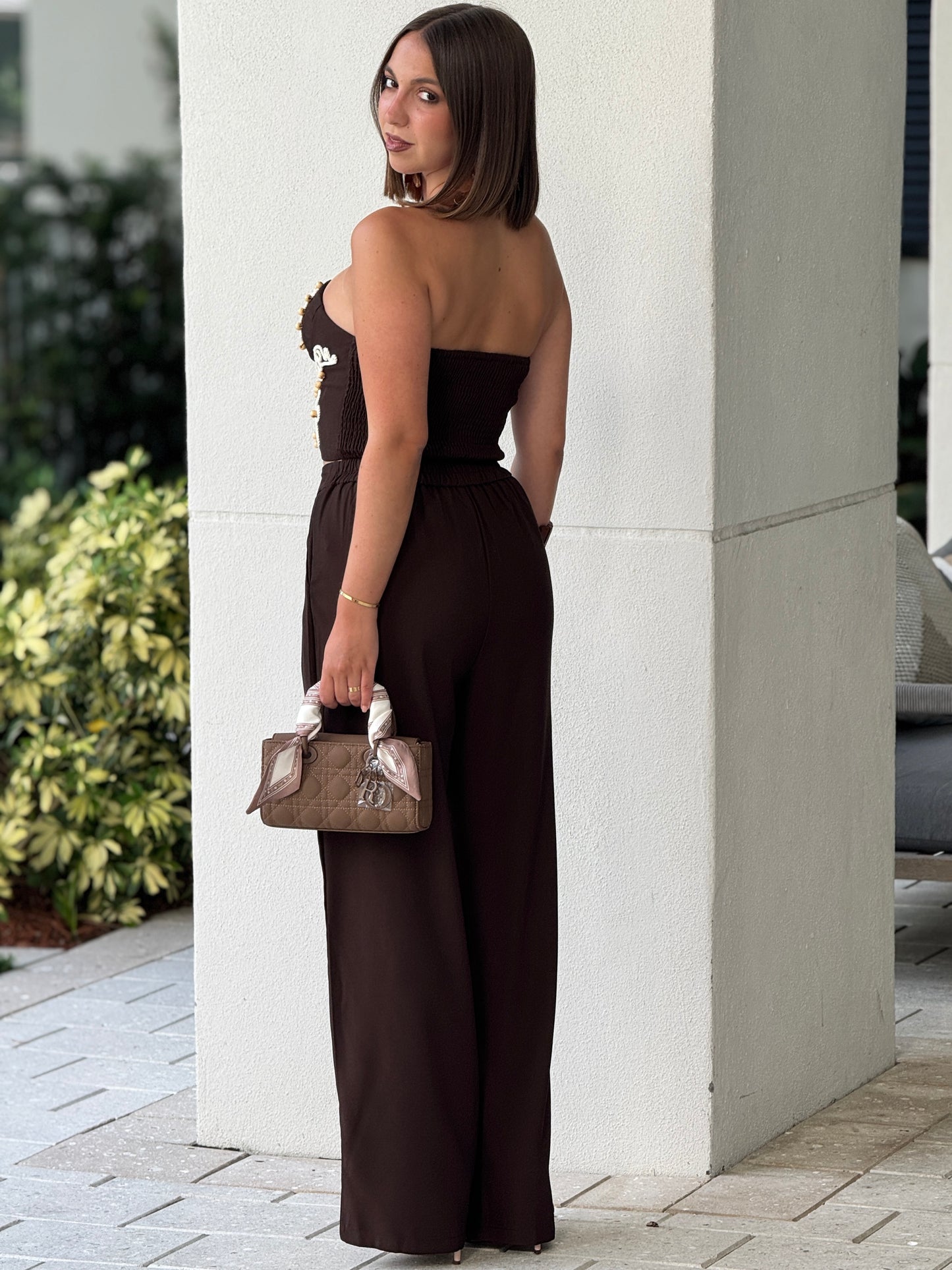 Karen Brown Beads Corset Set