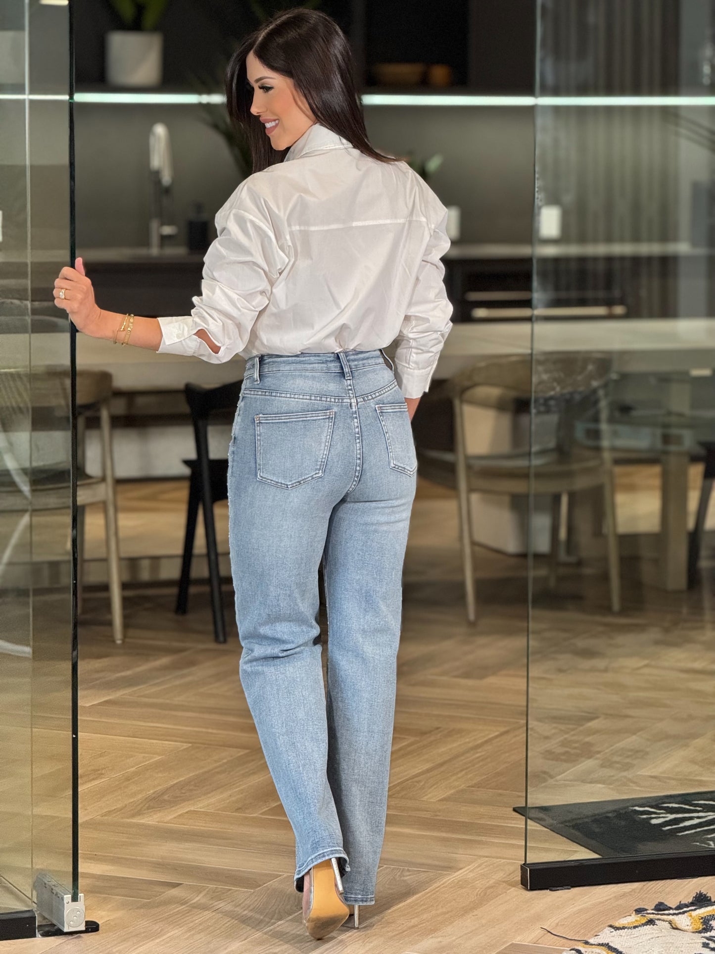 Angelica White Bows Shirt