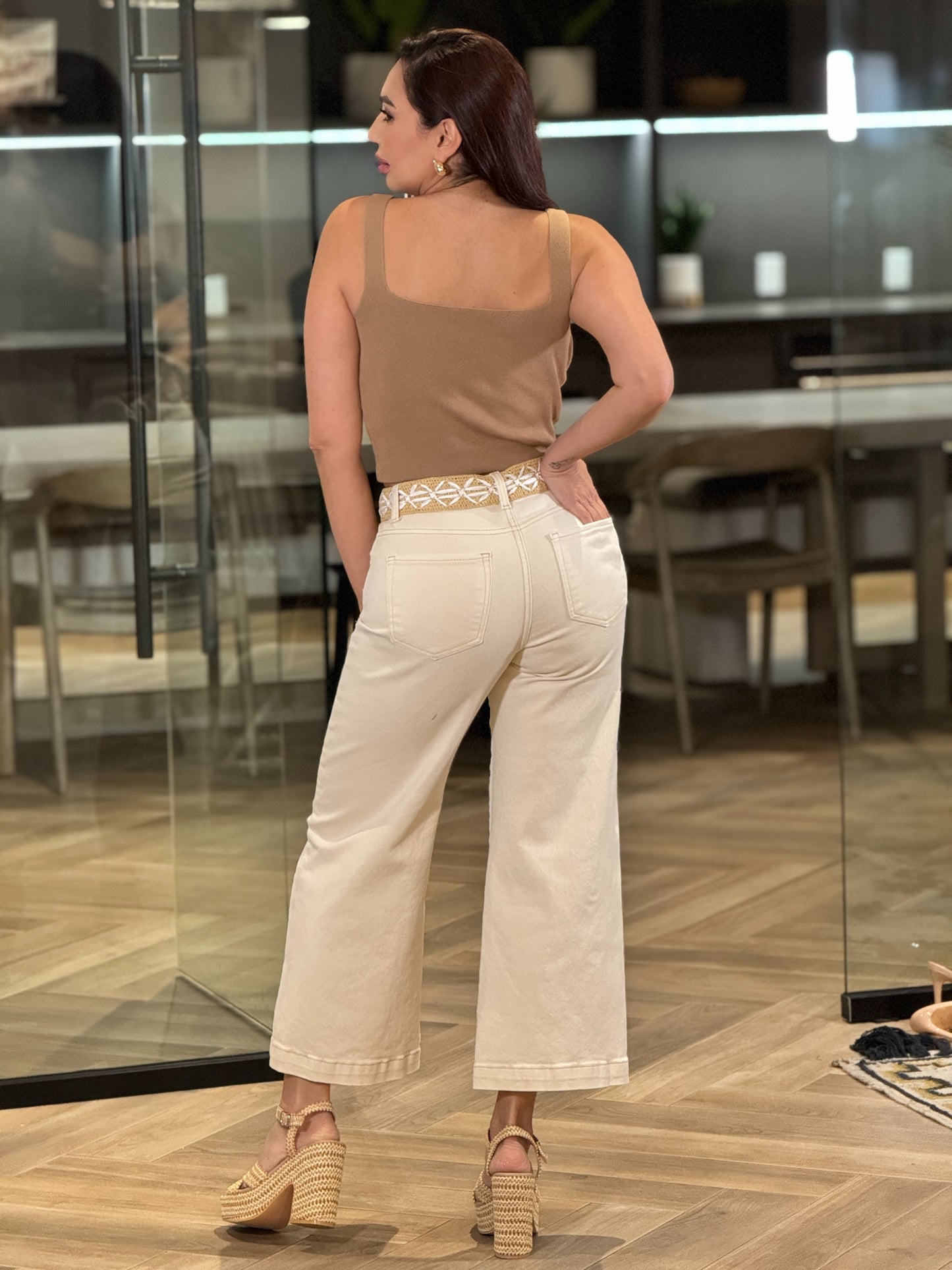 Risen Yvory High Rise Jeans