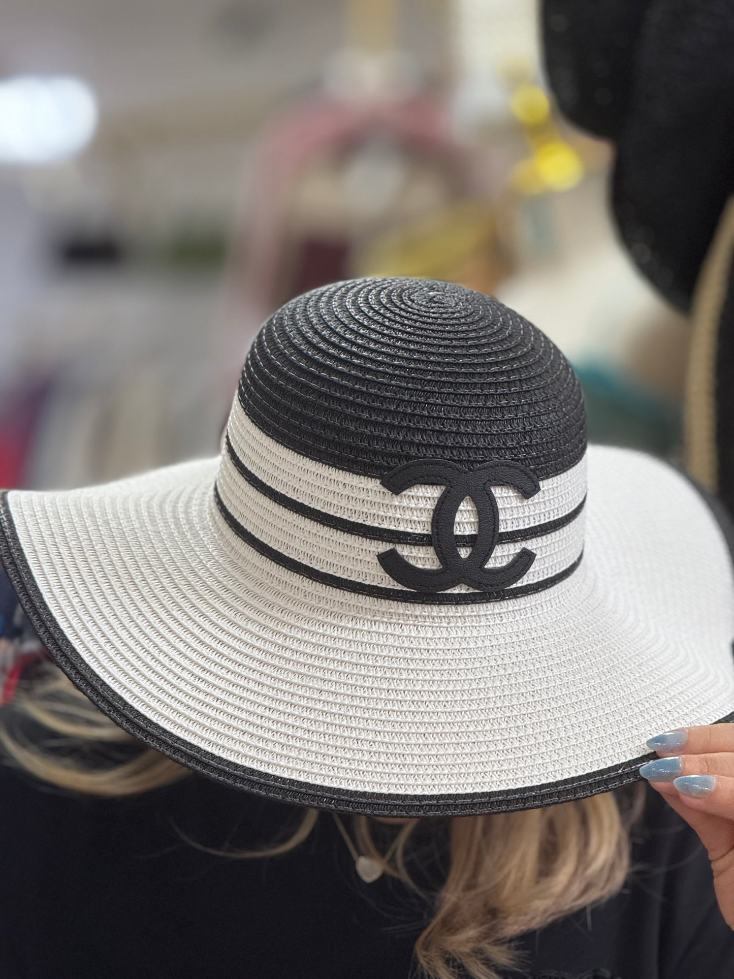 Cece Black Hat+Bag Set