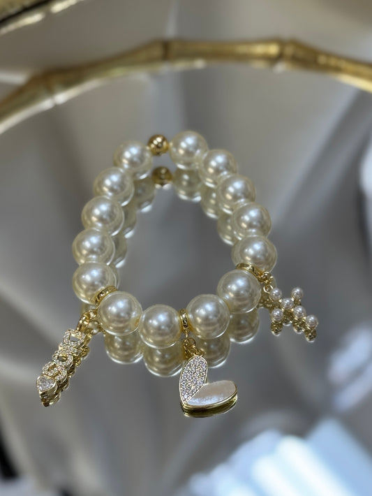 Love Pearl Bracelet