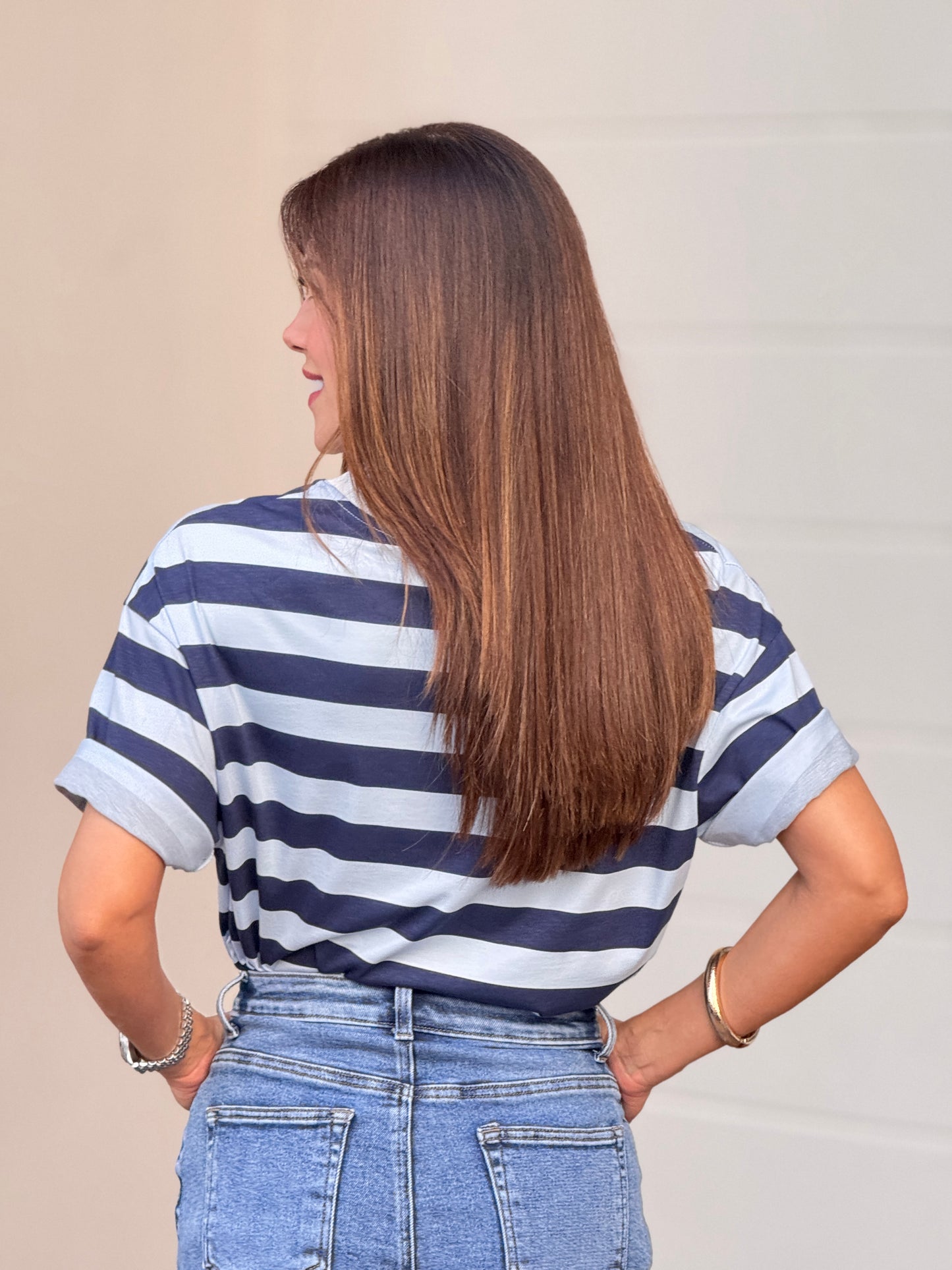 Lobster Amalfi Blue Lines T-Shirt