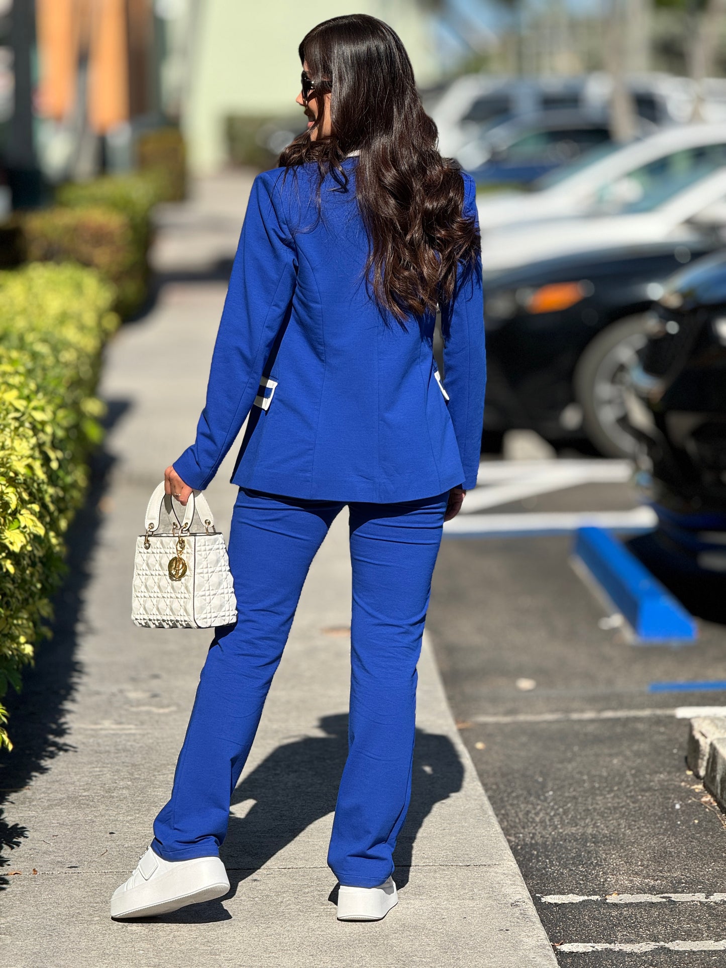 Turkish Blue Blazer Set