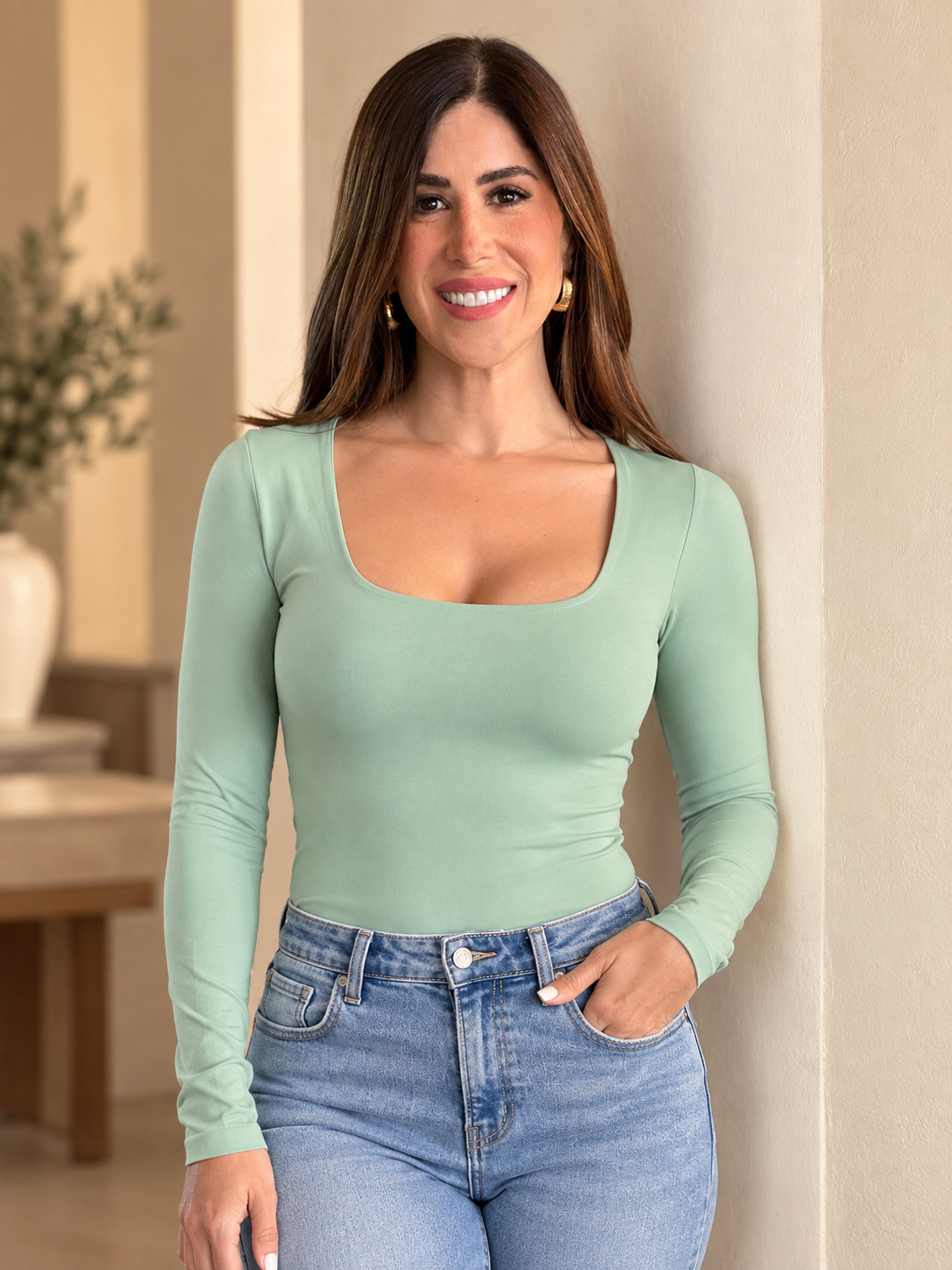 Dyna Sage Square 1256 Bodysuit