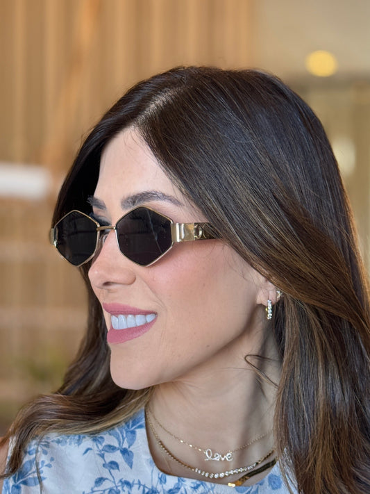 Celi Silver Sunglasses