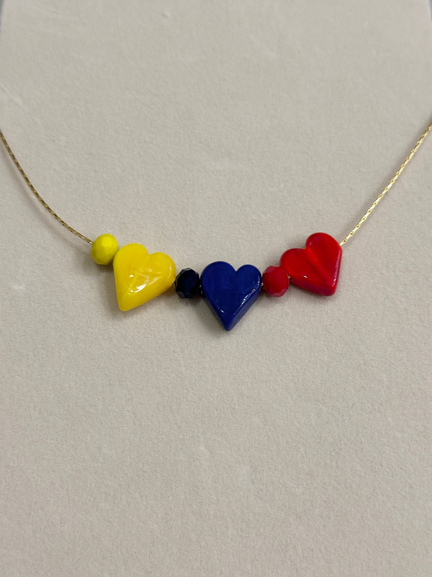 Venezuela Hearts Necklace