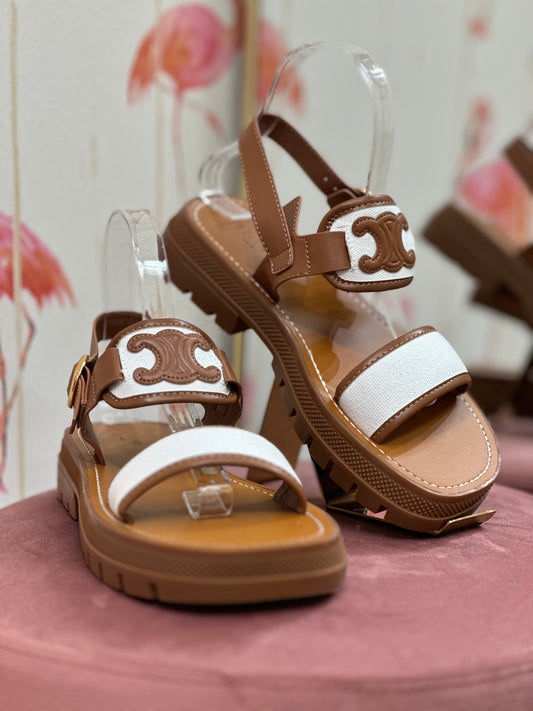 Celi Beige Sandals