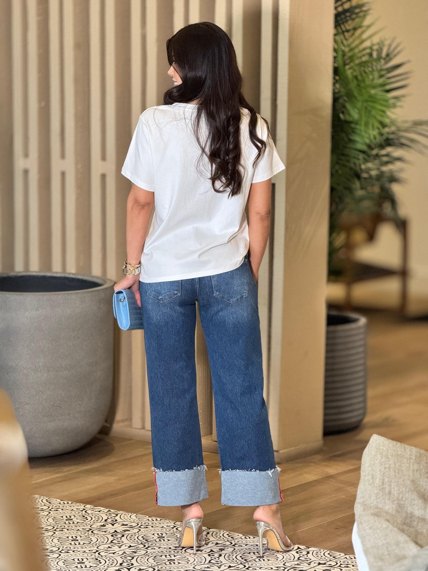 Risen Red Lines Jeans