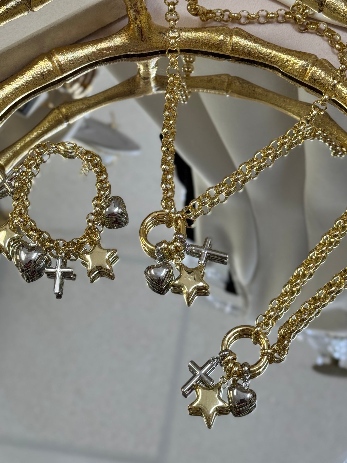 Cross Star Heart Set