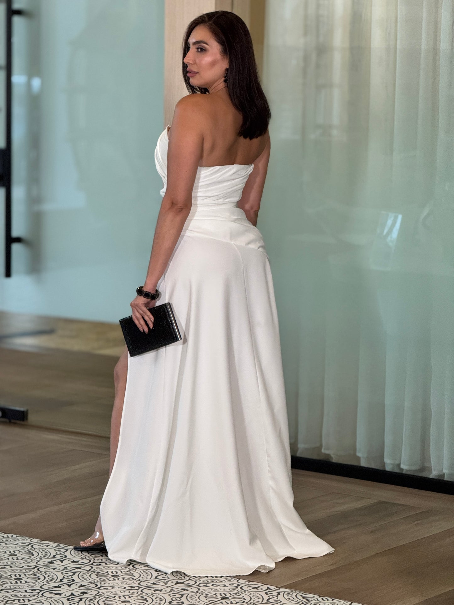 Cassandra White Dress Gala