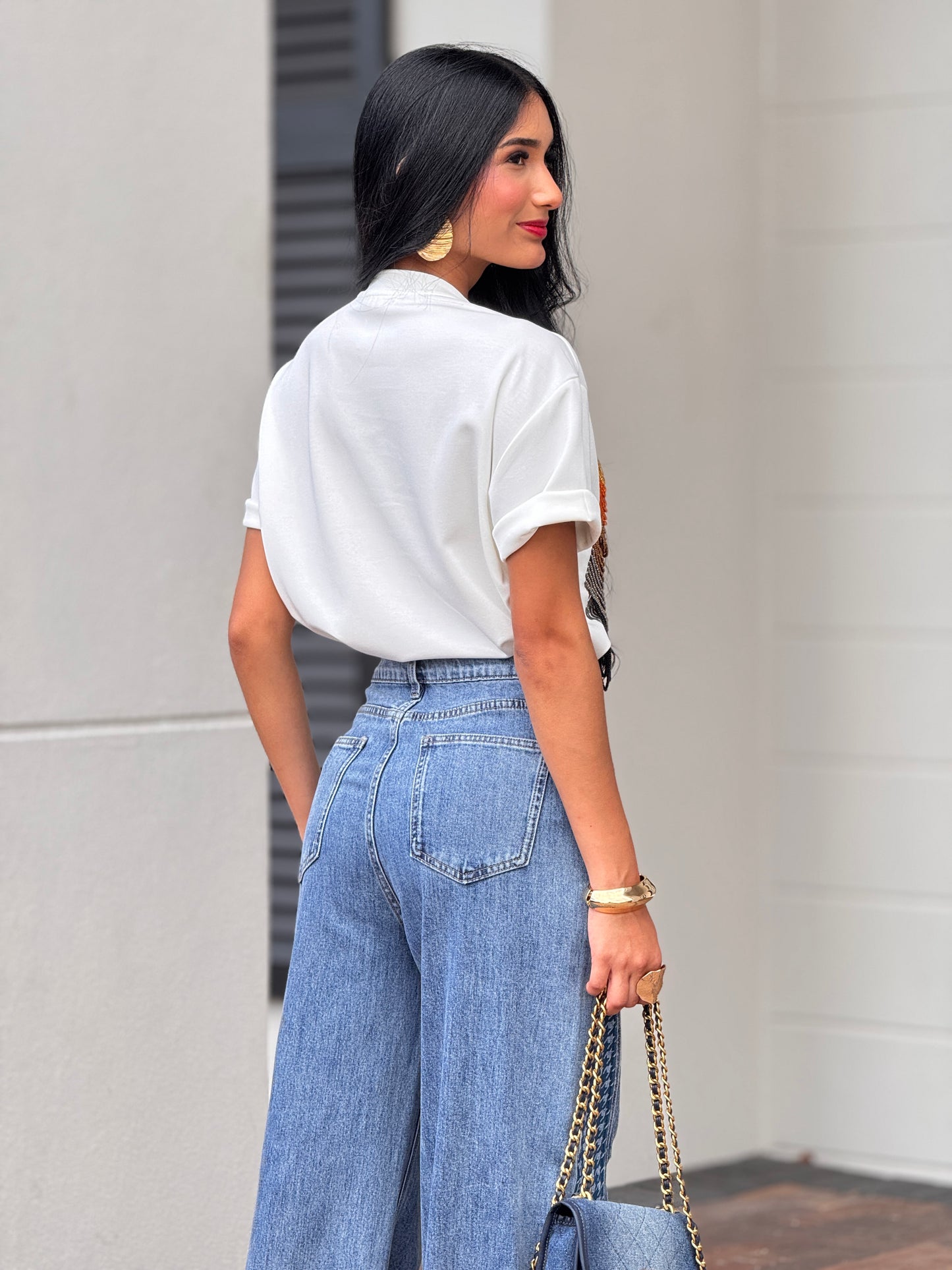 The Bra White T-Shirt