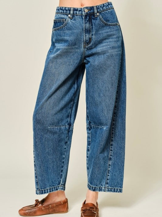 Amber Dark Denim Barrel