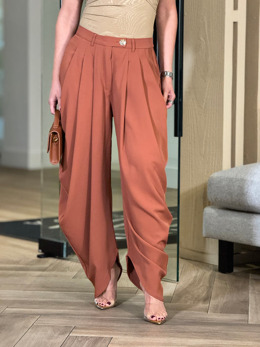 Jasmine Terracota Bombache Pants