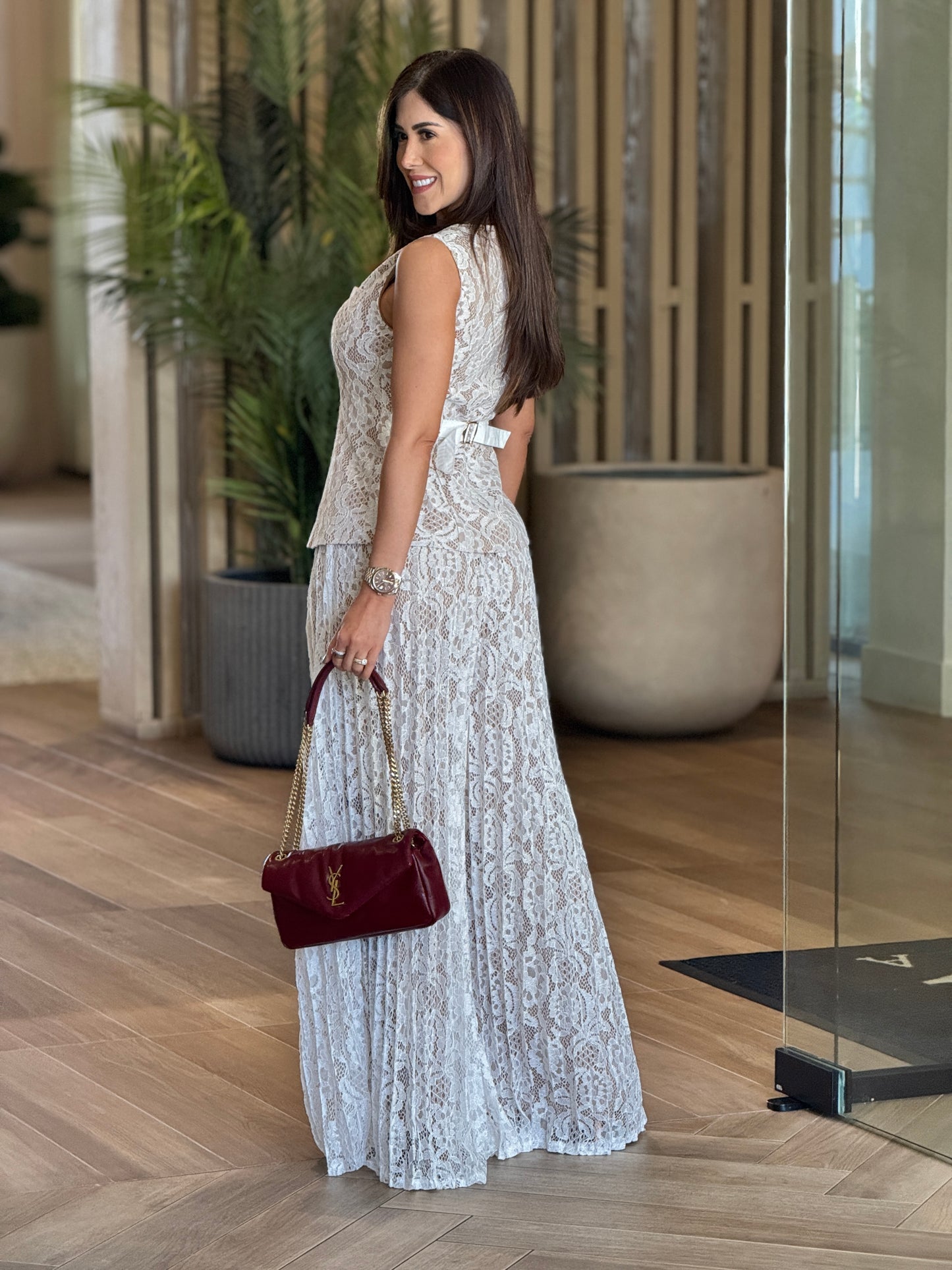 Always Chic White Lace Set