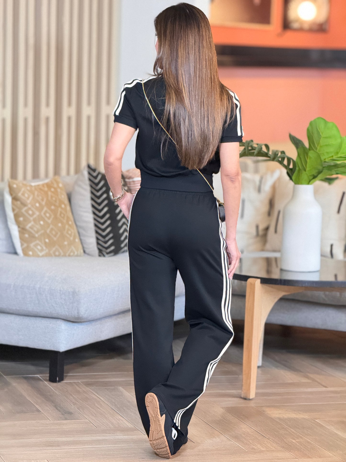 Marfa Black 3-Lines Sport Set