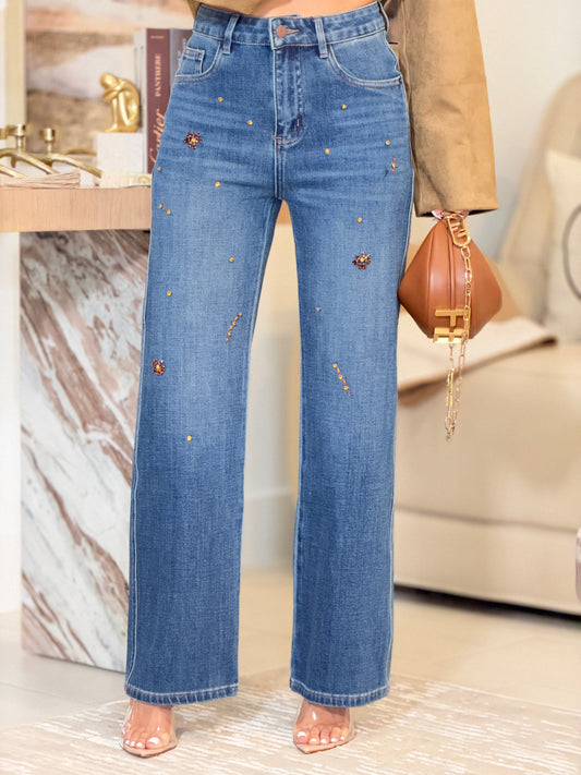 826081 Denim Brown Rhine Jeans