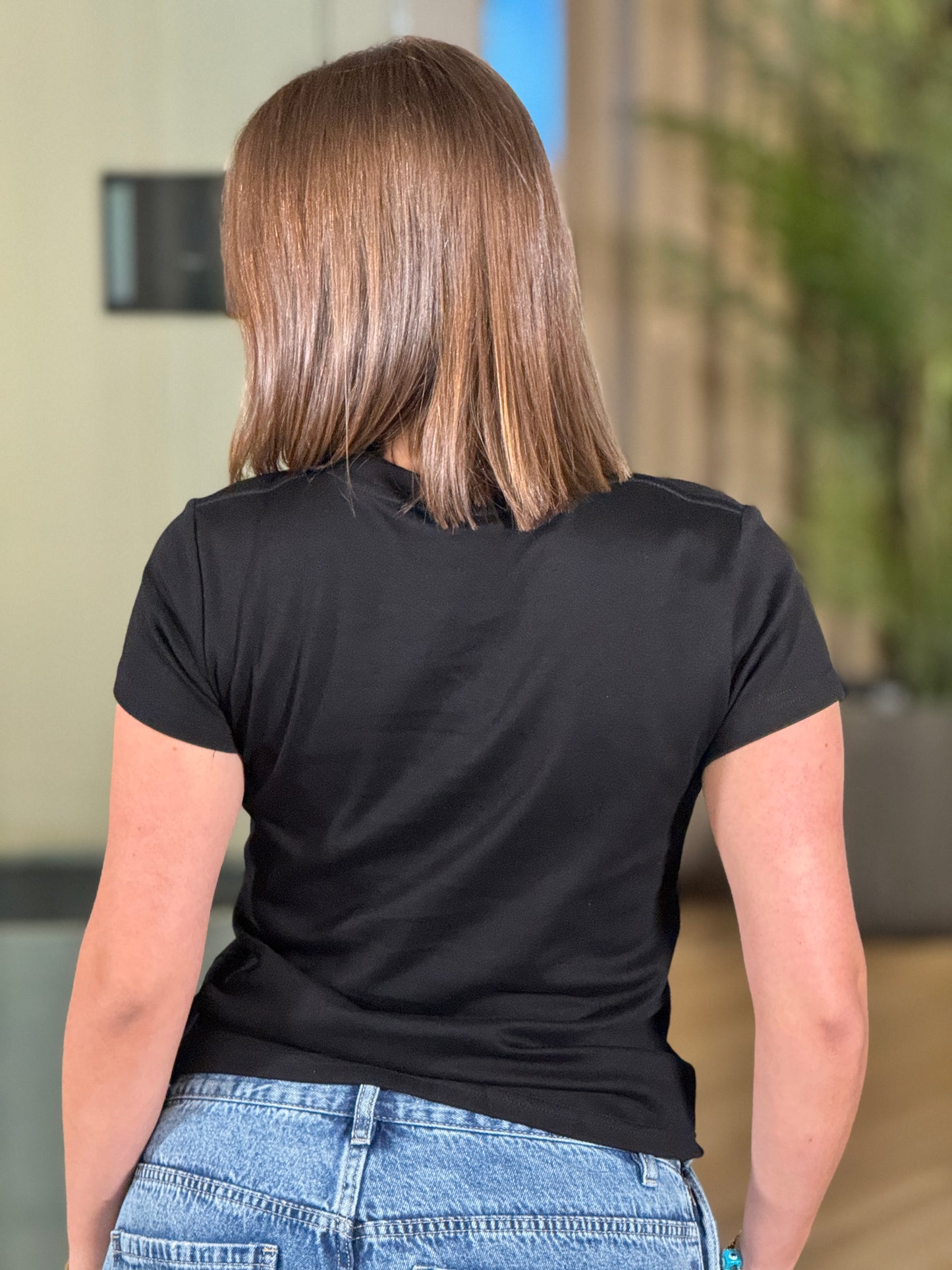 Marfa Black Logo T-Shirt