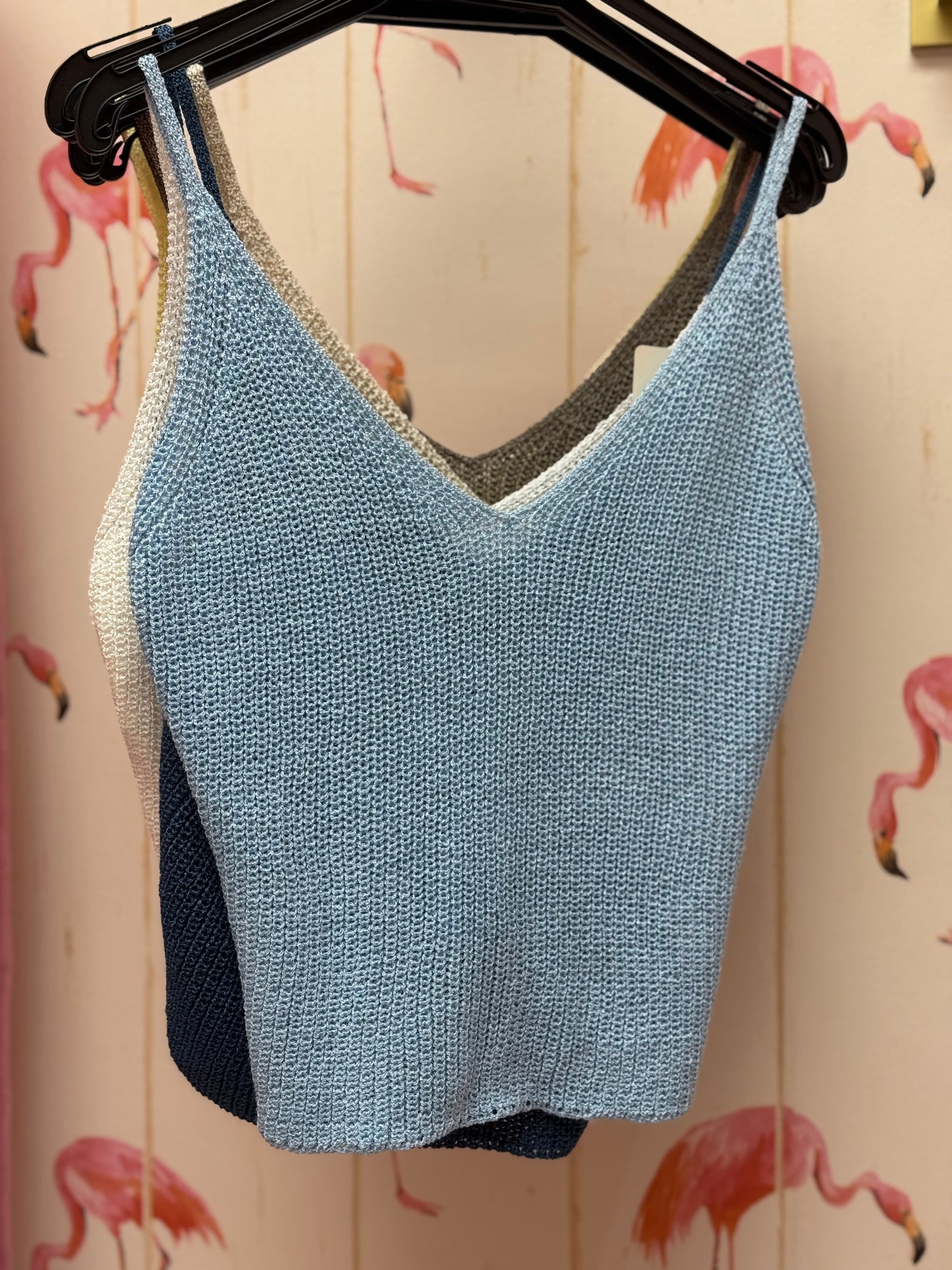 Italian Crochet Tops (Varios colores)