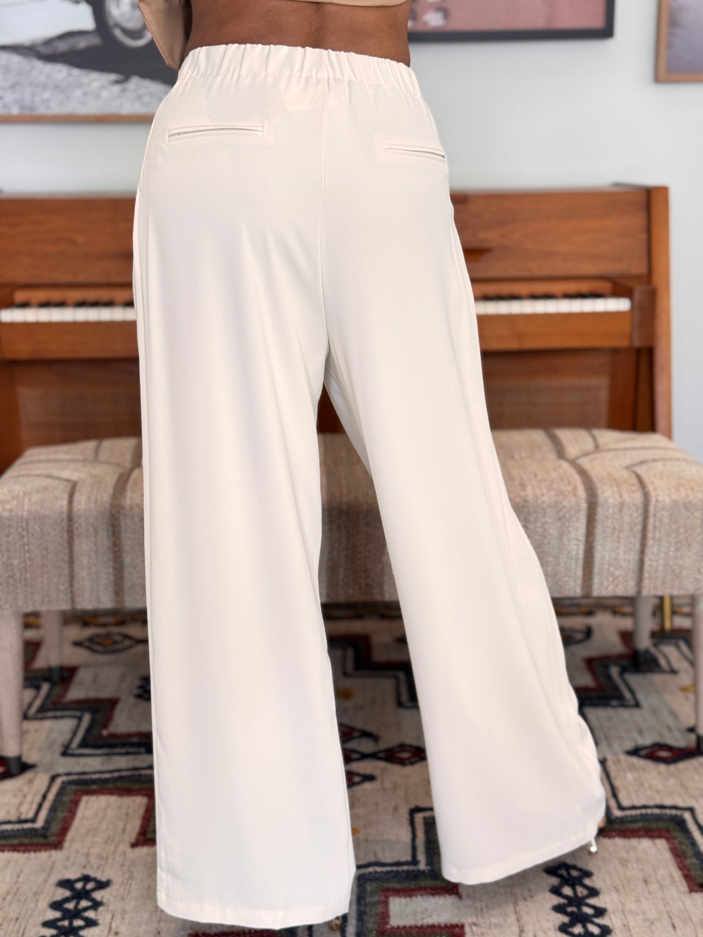 Evelyn Ivory Trouser Pants