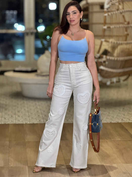 Hearty White Jeans