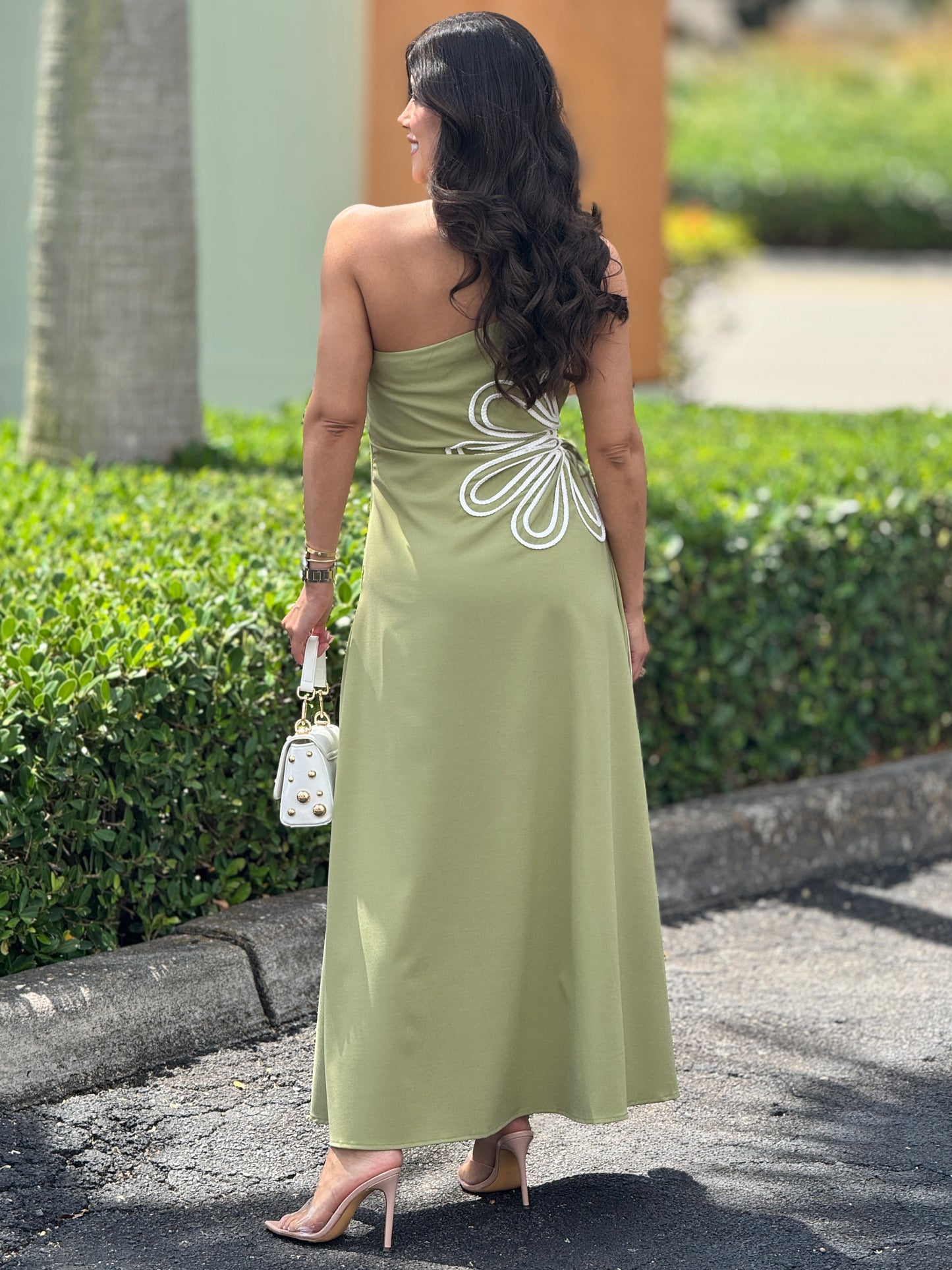 Always Chic Green Dress