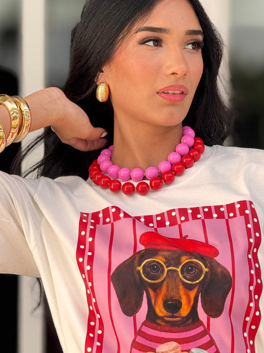 Bubblegum Necklaces (Various Colours)