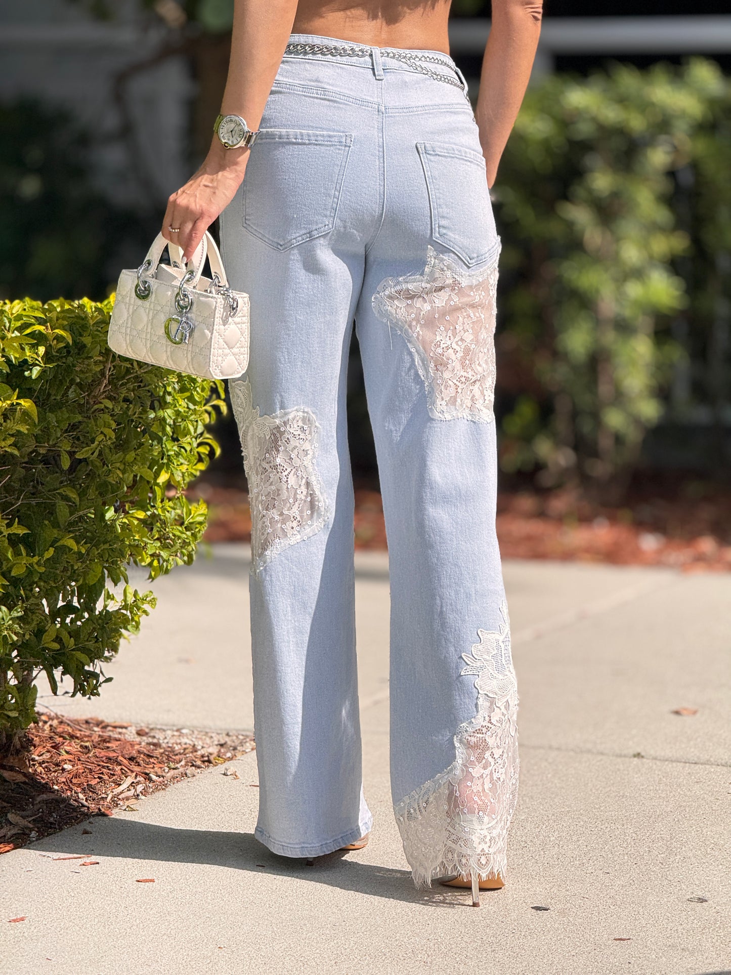 Blueish Denim Torchon Pants