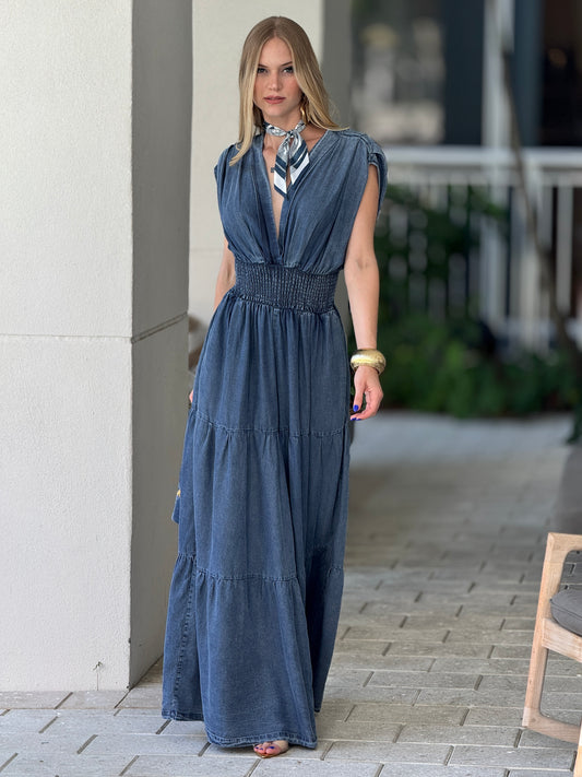 Leonora Denim Jumpsuit