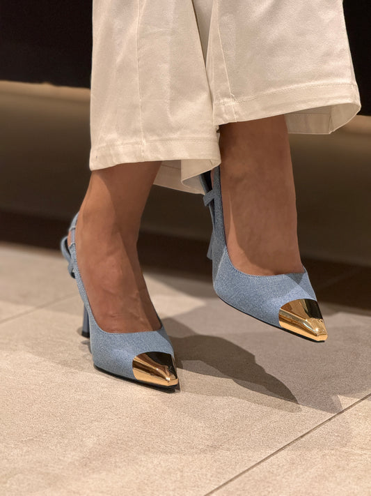 Liya Denim Heels
