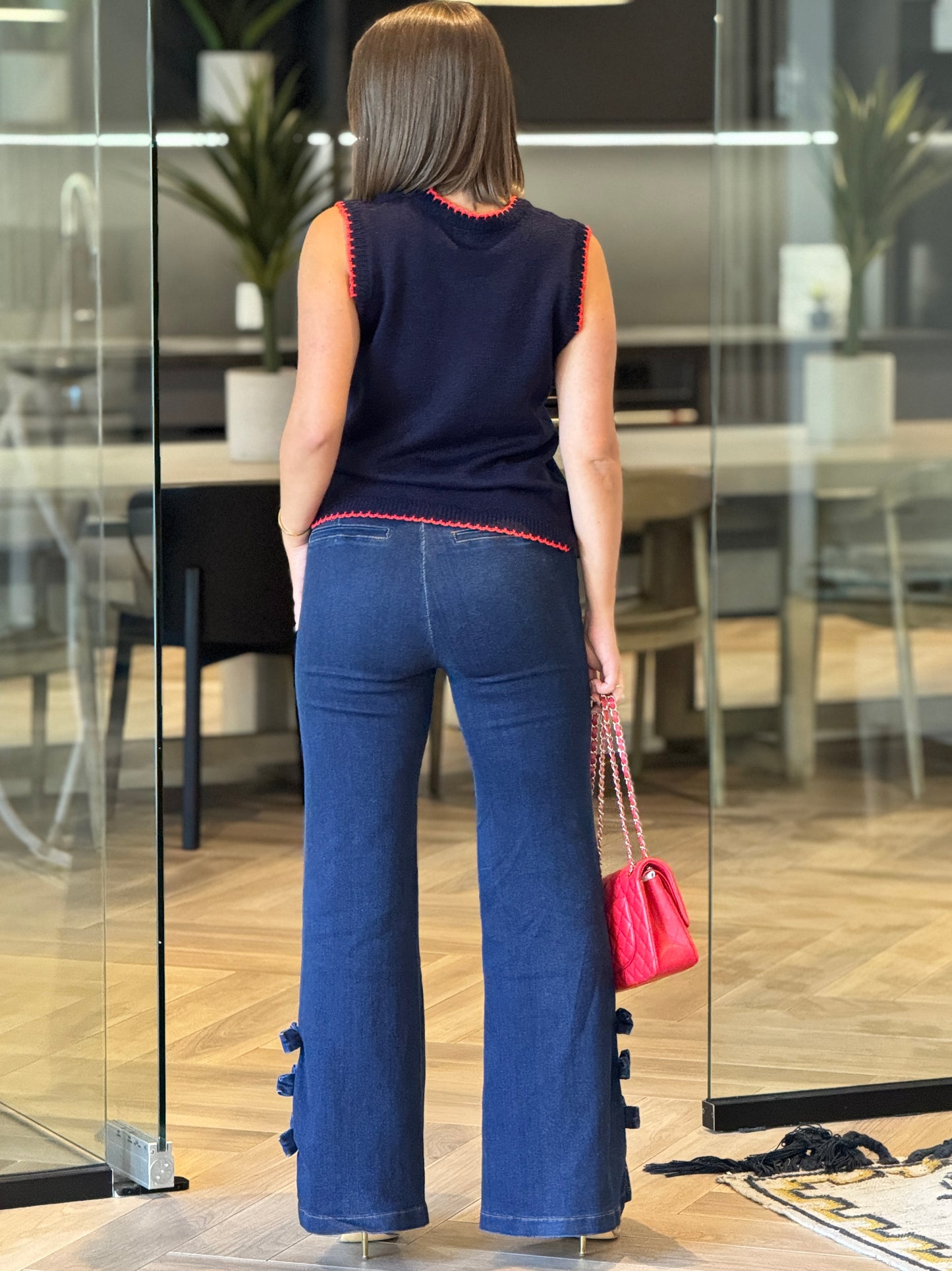 Jealousy Denim Bows Jeans