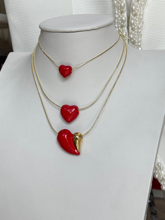 Corazones Necklaces