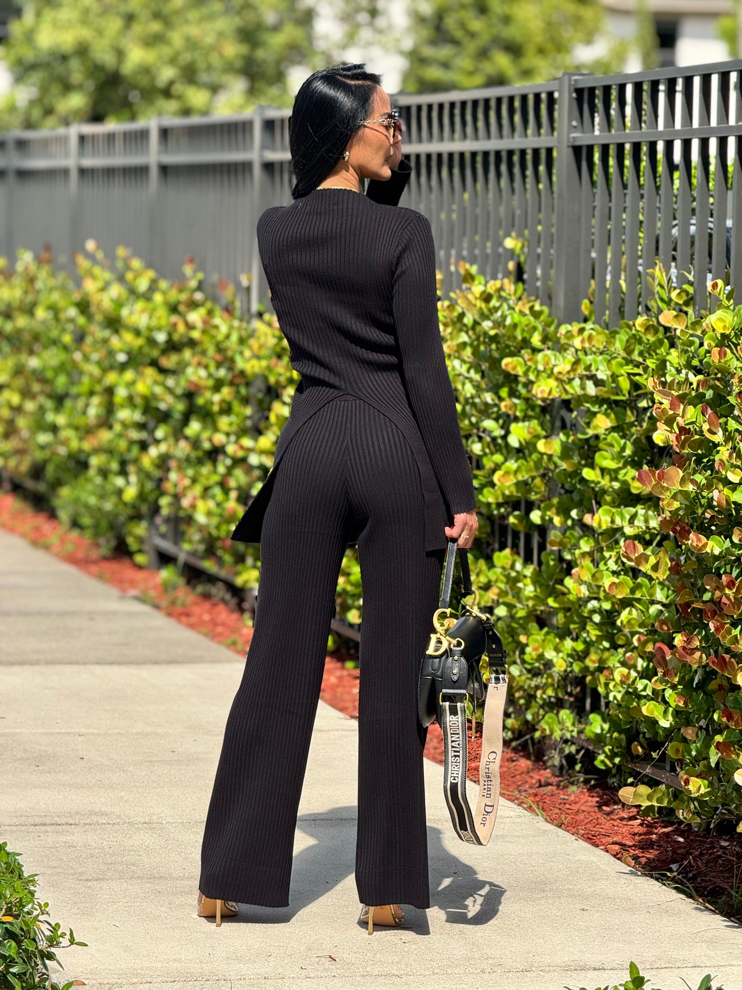 Norkys Black Asymmetrical Sport Set