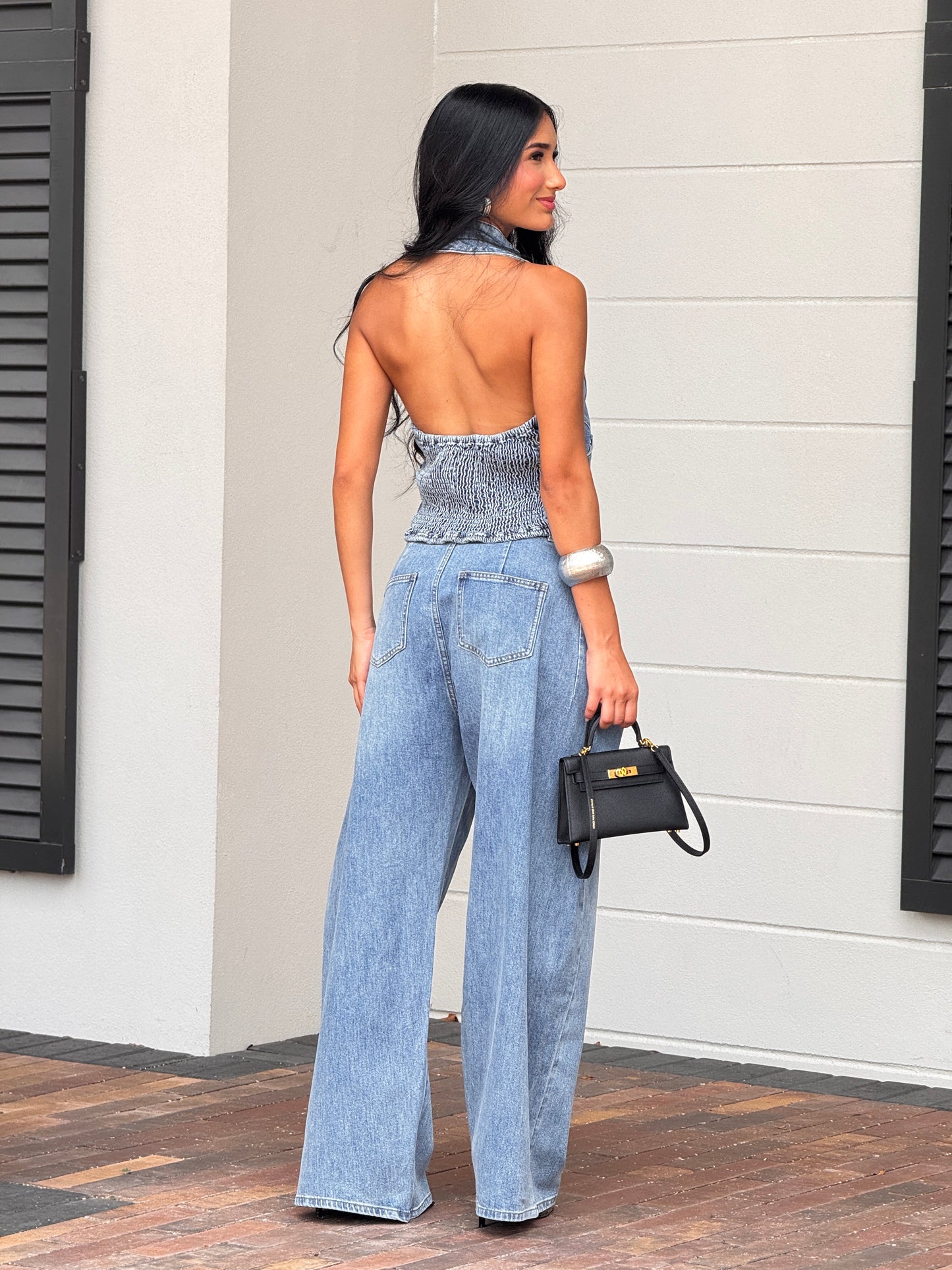 Perky Liberty Studs Denim Set