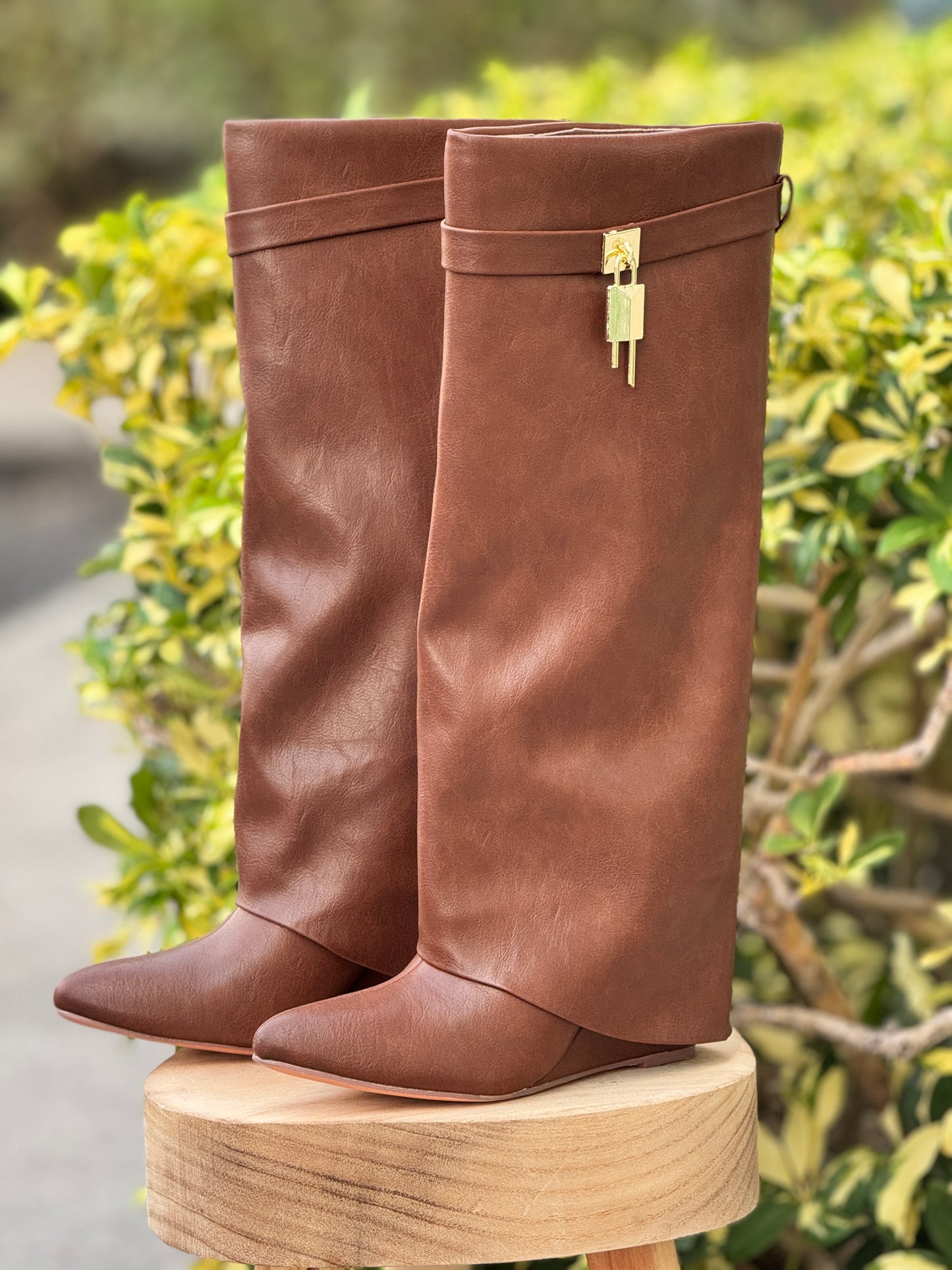 Solo Brown Leather Boots