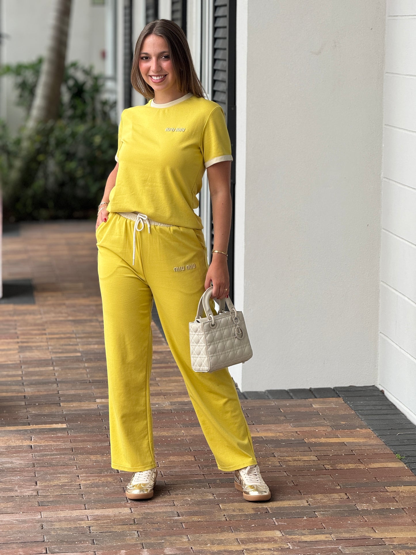 Miu Yellow Sport Set