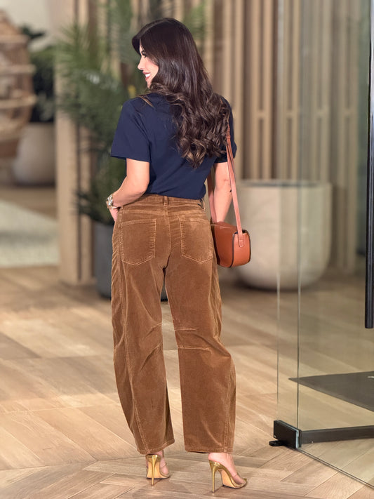 Celi Navy Scarf T-Shirt