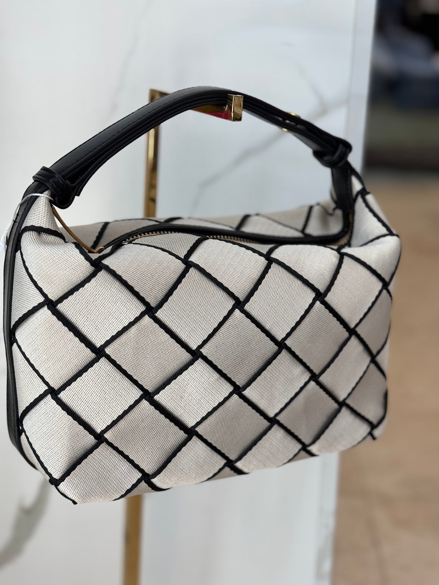 Koi Beige/Black Bag