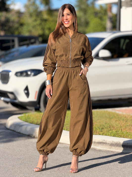 Italy Sand Beige Sport Set