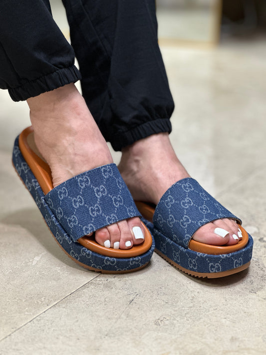 Gigi Denim Sandals
