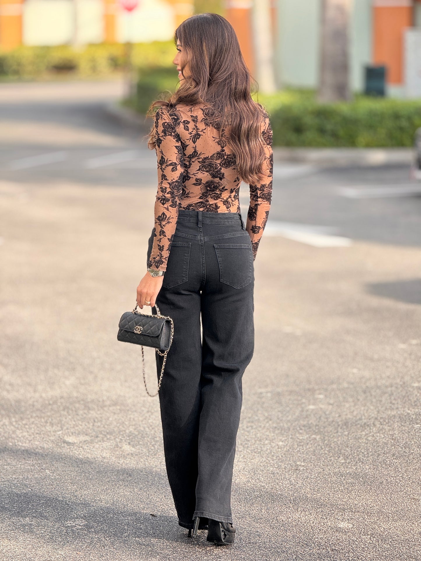 Lizzie Black Denim Jeans