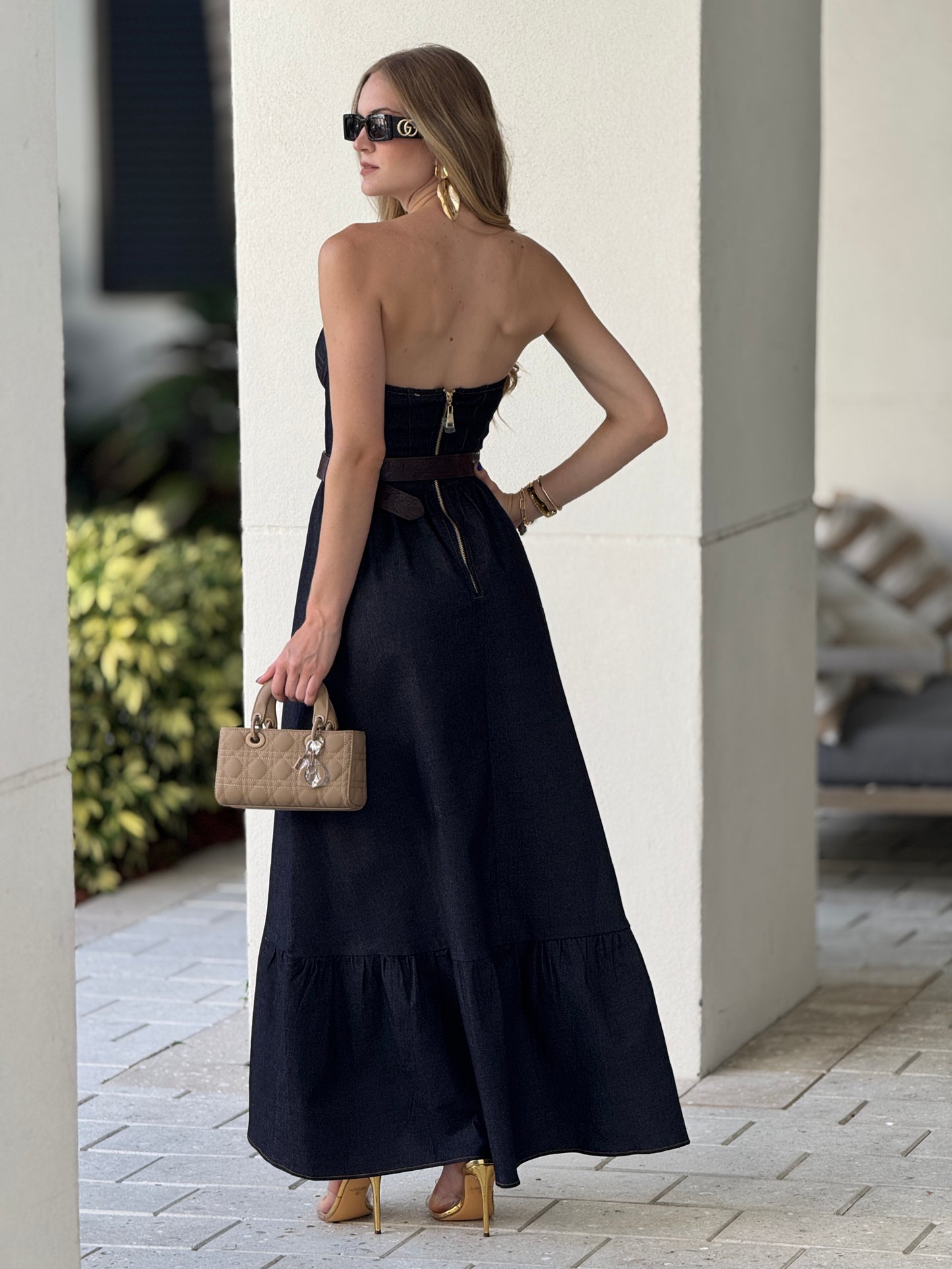 Nashville Dark Denim Dress